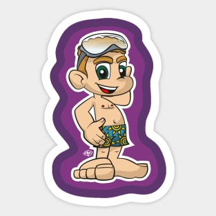 Beach Boy Sticker